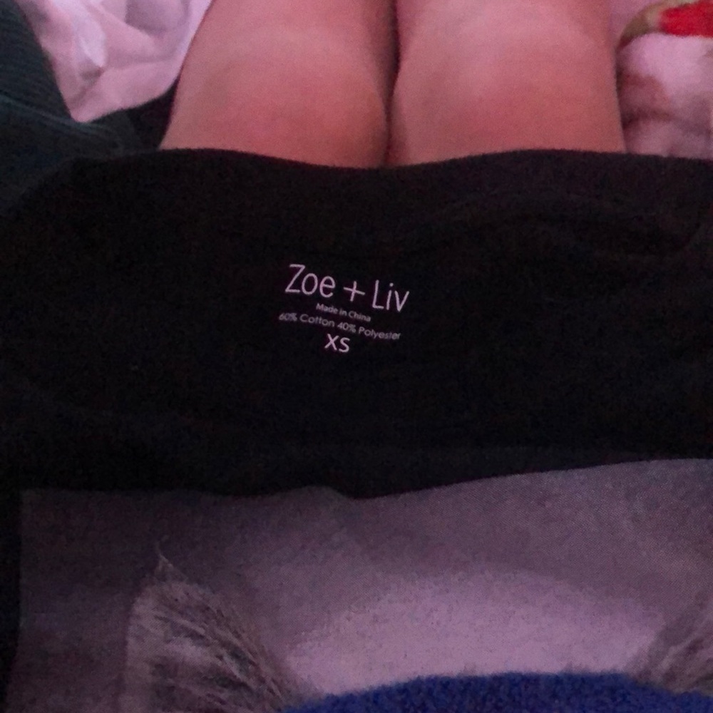 Black Zoe+liv cat 4th of July shirt